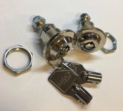 2 Homak safe Locks keyed alike-2 keys wall /Gun safes- SafeCo Brands - Image 1 of 2