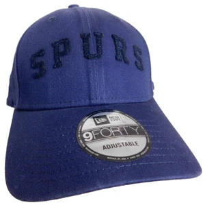 New Era NBA San Antonio Spurs Hat adult Strapback 9Forty Cap - Picture 1 of 4