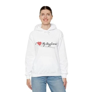 I Love My Boyfriend' Hoodie – The Ultimate Valentine's Day Gift!" - Picture 1 of 7
