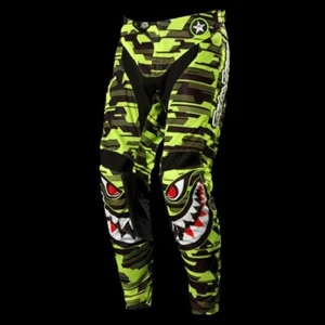 Troy Lee Designs Riding Pants GP Air Yellow/Black YOUTH 24 Y24 NEW NWT - Picture 1 of 2