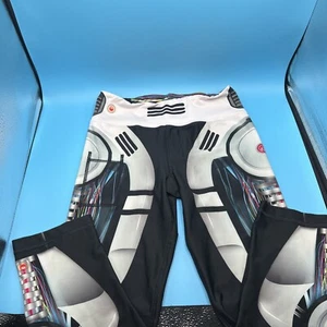 Leggings Ink N Burn InkNBurn Robot Crop fuori produzione taglia 6 - Foto 1 di 7