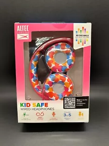 Altec Lansing Kid Safe Wired Headphones Ages 3-5 Built-in Volume - Picture 1 of 8