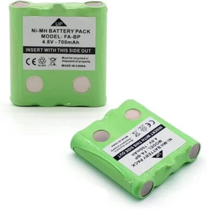 2x Ni-MH 4.8V 700mAh Battery Pack For Cobra FRS1042 FRS110 FRS1102MFVP FRS1102SB - Picture 1 of 3