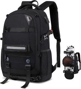 Skateboard Rucksack, Laptop Rucksack mit USB Ladeanschluss RFID Diebstahlsicherung - Bild 1 von 7