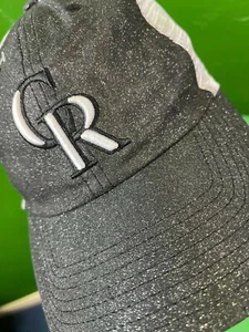 MLB Colorado Rockies glitzernde Mesh Trucker Baseballkappe/Mütze Damen Einheitsgröße - Bild 1 von 8