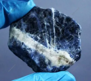 278.65 Carat Natural Earth Mined Raw Blue Sodalite Rough Uncut Loose Gemstone - Picture 1 of 7