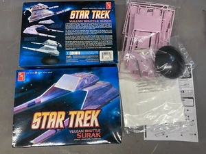 Vintage 2009 AMT Star Trek Vulkan Shuttle Surak Model Kit TV Show Television NEW - Picture 1 of 17