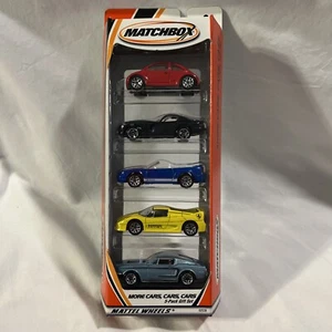 Paquete de 5 ruedas Mattel juego de regalo #92528 más coches, coches, coches B18 - Imagen 1 de 6