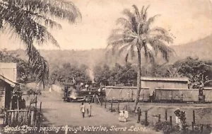 Sierra-Leone - Goods Train passing trough Waterloo - Publ. unknown 277 - Picture 1 of 2