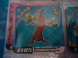 # 185 SUDOWOODO SIMULARBRE STAKS POKEMON 2002 PANINI STAK - Picture 1 of 1