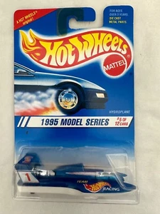 Hot Wheels 1995 Model Series #6 of 12 Cars Hydroplane Collector #346 Blue - Picture 1 of 4