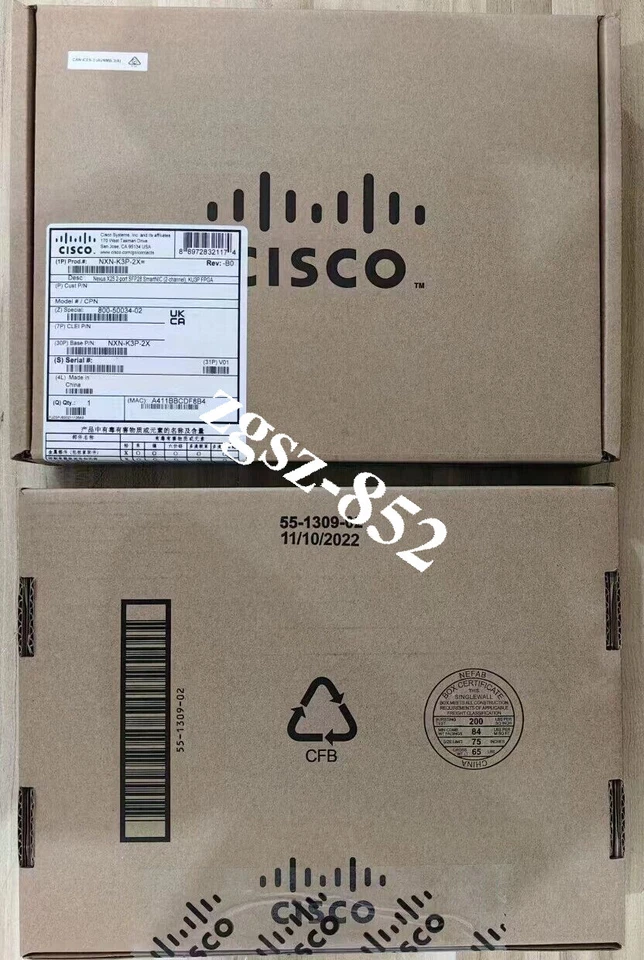 1pc Cisco Nexus X25 25Gigabit Ethernet Card - NXN-K3P-2X New Fast FedEx or DHL - Image 1 of 1