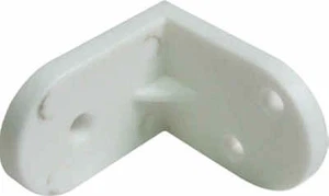 10 Stück weiße Kunststoff Eckwinkel Streben für Bau Reparatur D020 - Bild 1 von 3