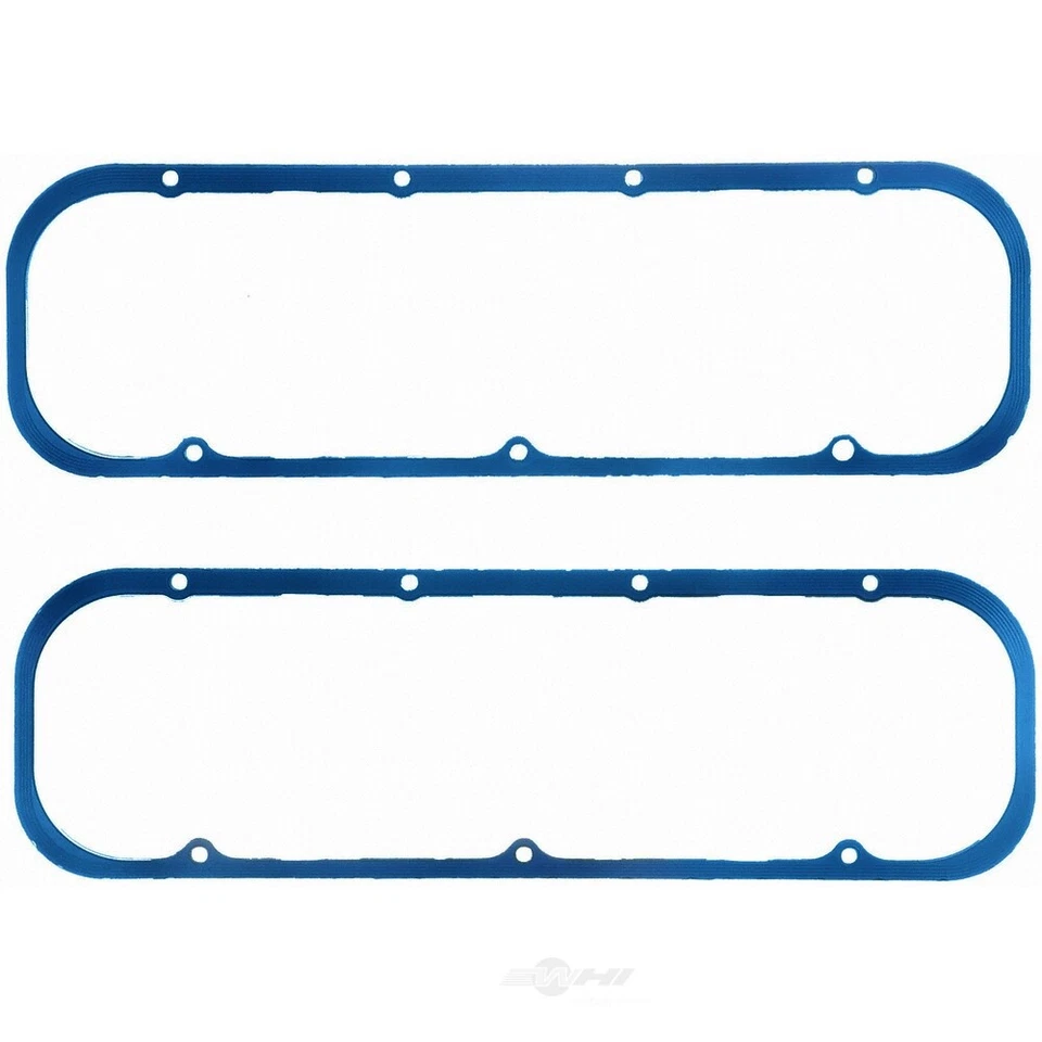 Juntas de cubierta de válvula Fel-Pro 1635 Performance - Silicona azul - Chevy Big Block Foto 1 de 1