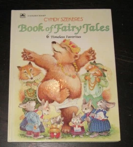 1988 Cyndy Szekeres GOLDEN BOOK of Fairy Tales large hardcv 6 Timeless Favorites - Picture 1 of 1