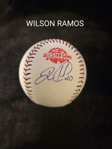 Wilson Ramos Autographed Baseball - Picture 1 of 4