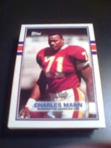 1989 Topps #257 CHARLES MANN Lot of (10) - Picture 1 of 1