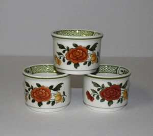 Set of 3 Villeroy & Boch Summer Day Single Egg Cups, Germany - Picture 1 of 8