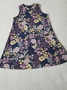 Amy Byer Girls Dress Size L (10-12) Sleeveless Pullover Floral Stretch Fabric - Picture 1 of 8