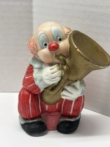 Jasco Keramik Clown Musiker Glocke Vintage - Bild 1 von 4