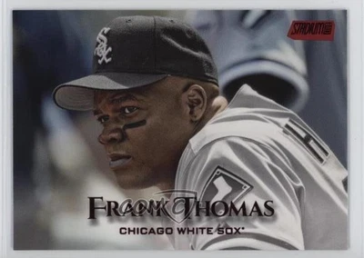 2019 Topps Stadium Club Red Foil Frank Thomas #24 HOF - Image 1 of 2