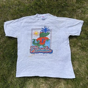 Camisa De Colección Envejecida Florida Gators Gris NCAA Fútbol Talla XL - Imagen 1 de 10