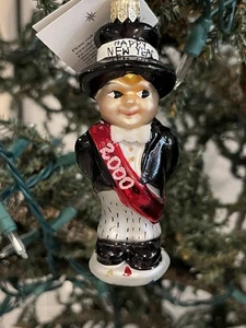 Christopher Radko 2000 Countdown Cutie Christmas Ornament with Tag - Picture 1 of 6
