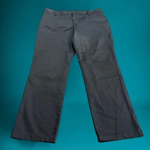 Pantalones de tiro medio de pierna recta calce relajado Lee elásticos medianos talla grande 16 N-11 - Imagen 1 de 7