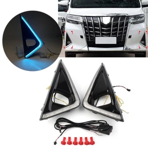 Tagfahrlicht DRL mit weiß-gelbem eisblauem Licht für Toyota Alphard 2018-2019 - Picture 1 of 15