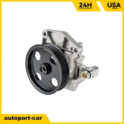 Bomba de direção hidráulica com polia para 2010 2011 Mercedes Benz E350 3.5L 0054669501 - Imagem 1 de 4