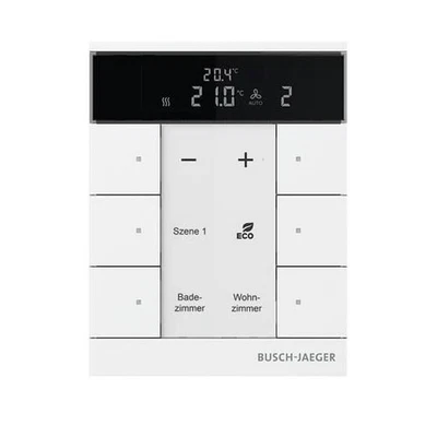 Busch-Jaeger Raumtemperaturregler SBS/U6.0.11-84 Bussystem-Raumtemperaturregler - Bild 1 von 4