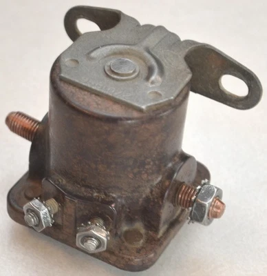 1956-1964 Ford Brown Starter Ignition Relay Solenoid, 1958 1959 1960 Edsel - Image 1 of 4