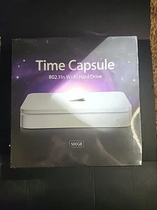 Apple Time Capsule 802.11n WLAN Festplatte 500GB Time Machine WLAN Backup - Bild 1 von 5