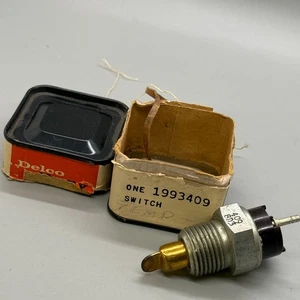 NOS GM Delco Remy Temperature Sending Unit Switch 1993409 1967-1972 Chevy - Picture 1 of 2