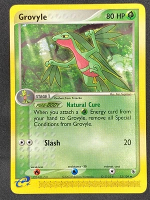 Pokémon Grovyle 32/109 RS EX Ruby & Sapphire NM - Image 1 of 2