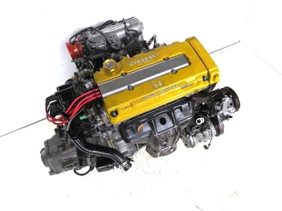 Honda Civic 1989-1991 motor 1,6 L DOHC VTEC 5 velocidades MT NO LSD B16A Y80 CRX INTEGRA Foto 1 de 4