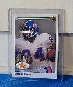 2002 UD Authentics 1990 Missing Rookies /1990 Shannon Sharpe #148 HOF - Picture 1 of 2