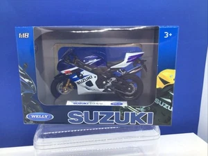 WELLY SUZUKI GSX-R750 1:18 SCALE - Picture 1 of 7