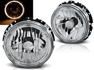 Faros para VW Golf 1 1974-1989 1980 1981 1982 1983 VR-1707 Angel Eyes Chrome - Imagen 1 de 1