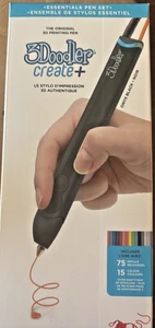 3Doodler Create+ The ORIGINAL 3D Printing Essentials Pen Set – Onyx Black NEW - Picture 1 of 5