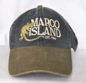 *MARCO ISLAND FLORIDA* berretto da spiaggia geco cappello a sfera bolletta più lunga *OURAY 51005* - Foto 1 di 3