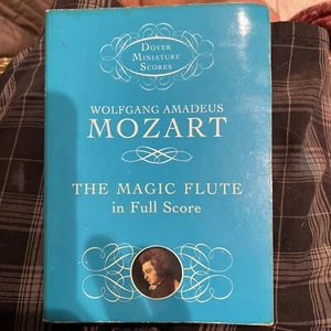Dover Miniature Music Scores Ser.: The Magic Flute in Full Score by Wolfgang... - Picture 1 of 2