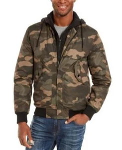American Rag Coat Full Zip Men Small XXL 2XL Cortez Camouflage Bomber Jacket - Picture 1 of 1
