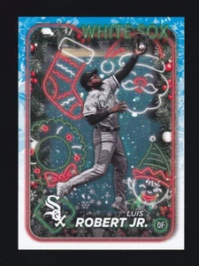 2024 Topps Holiday #H154 LUIS ROBERT JR. Chicago White Sox - Picture 1 of 2