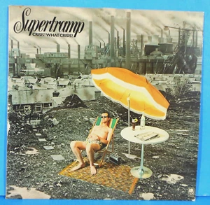 SUPERTRAMP CRISIS? WHAT CRISIS? LP 1975 ORIGINAL GREAT CONDITION! VG++/VG+!!A - Picture 1 of 7
