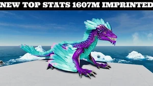 🔥ARK Survival Ascended PvE PC/XBOX/PS5 NEW Top Stats Rock Drake 1607m Imprinted - Picture 1 of 31