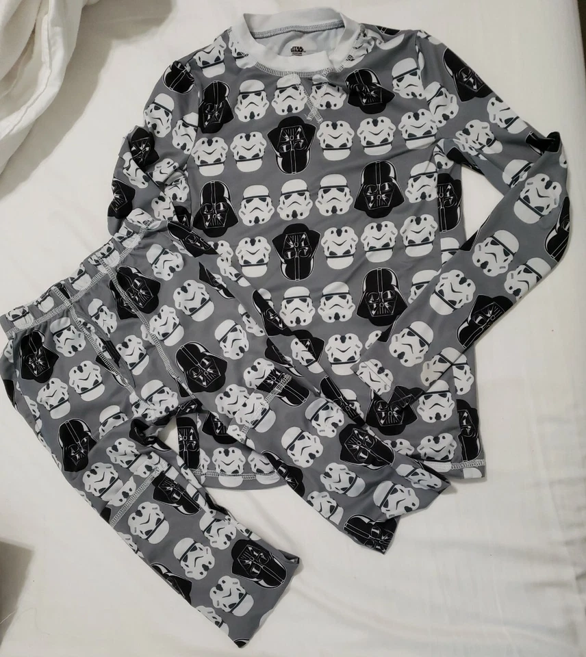 Star Wars Niños Climatesmart Darth Vader Storm Trooper Ropa de dormir Capa base Pequeña Foto 1 de 4