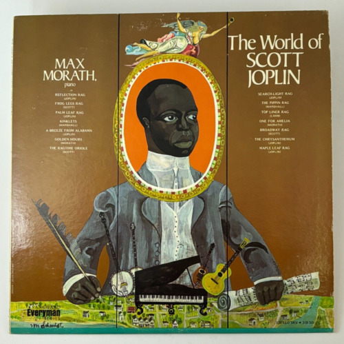 Max Morath – The World Of Scott Joplin - 12" 33 RPM Vinyl Stereo