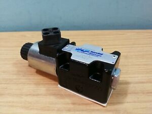 Brevini Cetop 3 Ng6 Hydraulic Solenoid Valve 2 Pos Spring Offset AD3E02EW 24VDC*