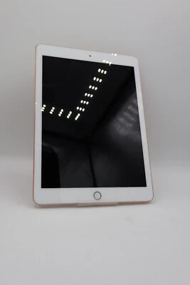 Apple iPad 6.Gen 2018 32GB WiFi  Rose Gold Wlan DEFEKT LOGO A1893 #4463 - Bild 1 von 4